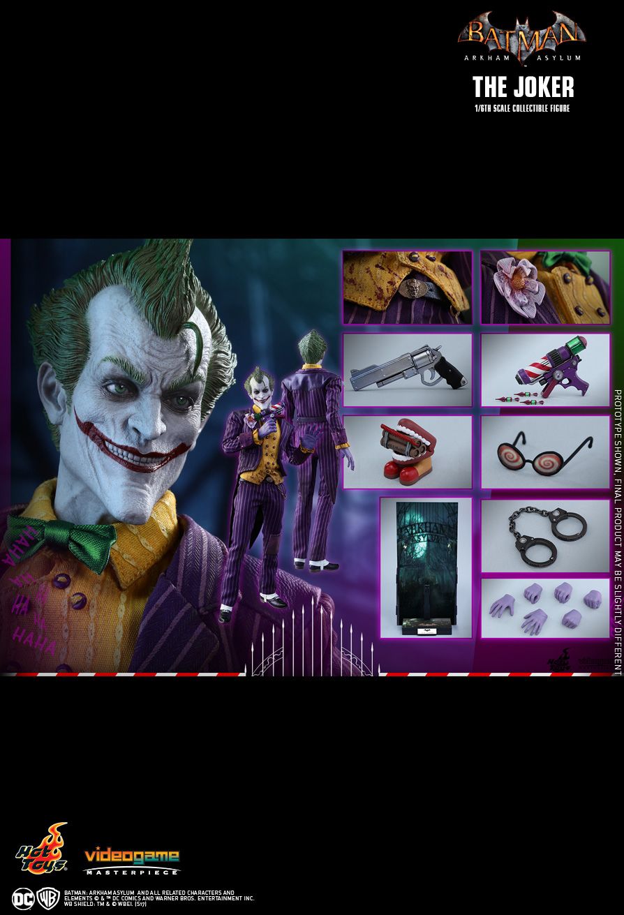 Joker - Arkham Knight  Sixth Scale Figure by Hot Toys  Video Game Masterpiece Series   